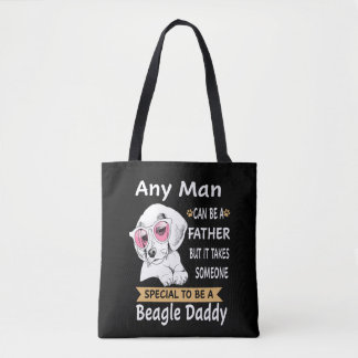 Bolso De Tela 11 Cualquier Hombre Beagle Daddy