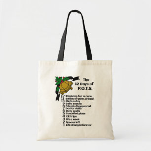 Bolso De Tela 12 días de Navidades... P.O.T.S.