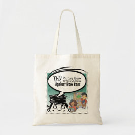 Bolso De Tela 12 x 12 contra la prohibición del Tote de crema