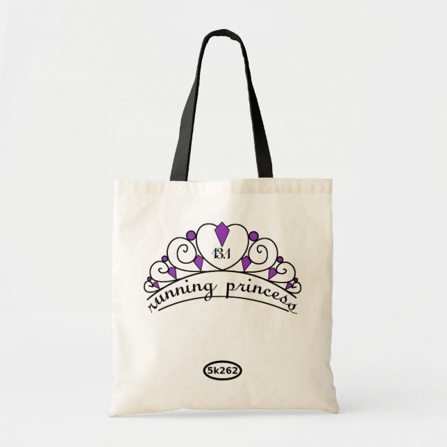 Bolso De Tela 13,1 Princesa corriente (púrpura) (Frente)