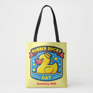 Bolso De Tela 13 de enero - Día del dudoso caucho