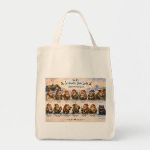 Bolso De Tela 13 islandeses Yule Lads Navidad en Islandia
