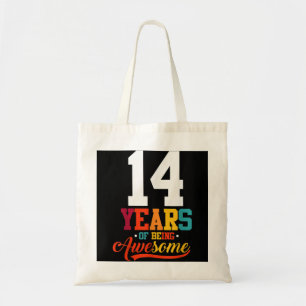 Bolso De Tela 14 Años De Ser Regalos Aterradores 14 Años