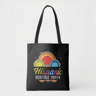 Bolso De Tela 14. Mes del patrimonio nacional hispano en todos l