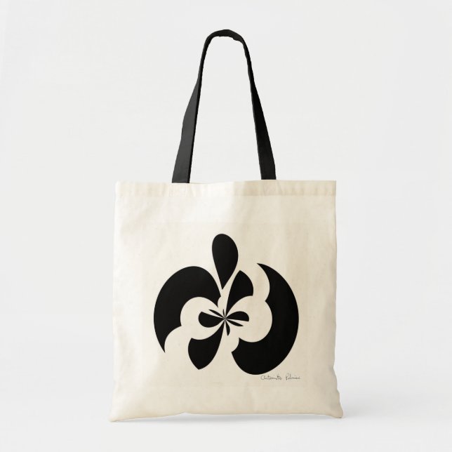 Bolso De Tela 15,75" sq. Tote de la MOD Apple (Frente)