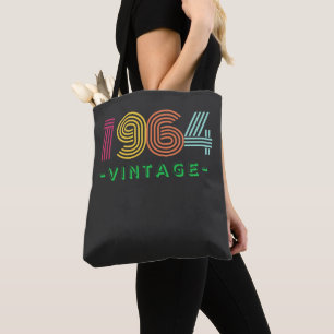 Bolso De Tela 1964 Vintage. Nacido en 1964, cumpliendo 60 años e