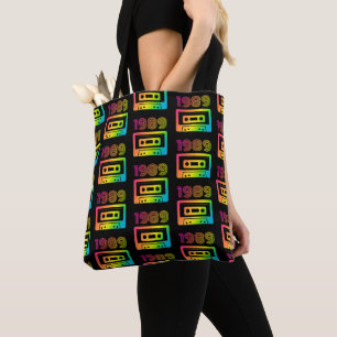 Bolso De Tela 1989 Retro 
