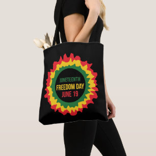 Bolso De Tela 19 de junio Liberación de la Libertad