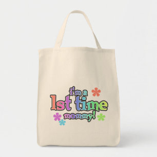 Bolso De Tela 1.ᵉʳ Camisetas y obsequios mami-arcoiris
