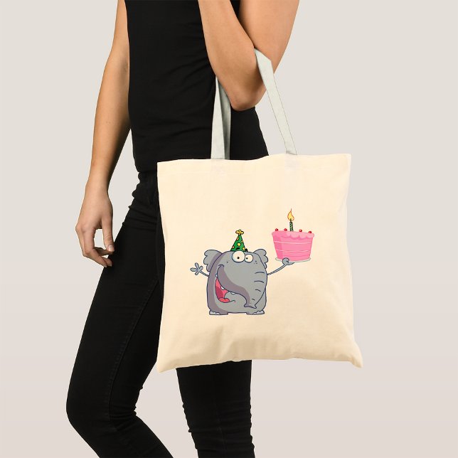 Bolso De Tela 1.ᵉʳ Fiesta Elephant Tote Bag (Subido por el creador)