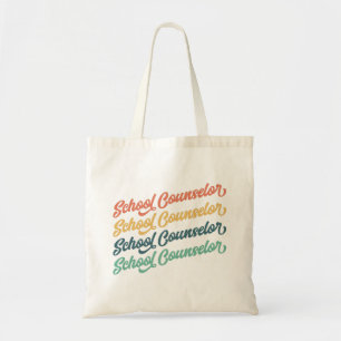 Bolso De Tela 1/2- Volver Al Consejero Escolar Vintage