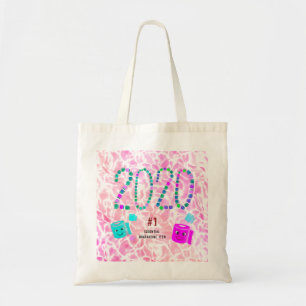 Bolso De Tela #1 Elemento de cuarentena esencial en rosa