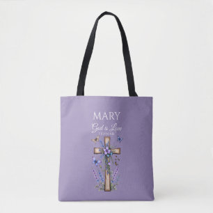 Bolso De Tela 1 Juan 4:16 Dios Es Amor – Cristiano Personalizado