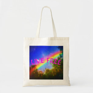 Bolso De Tela 1LIVE LIBERAN el TOTE