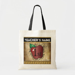Bolso De Tela 1r El profesor de escuela primaria oscila el