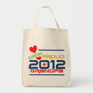 Bolso De Tela 2012 camisetas y regalos orgullosos del abuelo