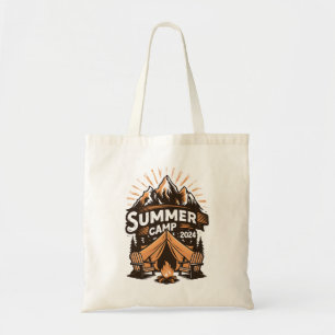 Bolso De Tela 2024 Campamento de Verano Vacaciones de Camping de