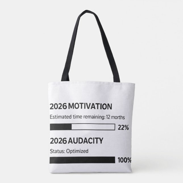 Bolso De Tela 2026 Will Be My Year (Reverso)