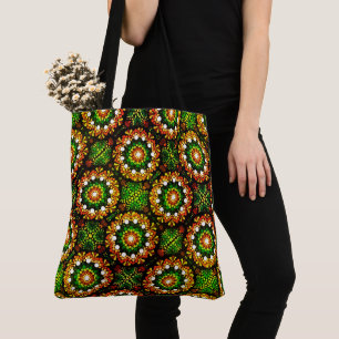 Bolso De Tela 208 - Selva tropical Mandala - Tote Bag