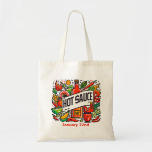 Bolso De Tela 22 ene. - Día de la Salsa Caliente