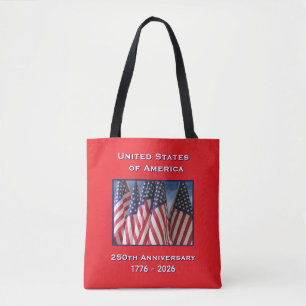 Bolso De Tela 250 Aniversario de la conmemoración Patriótica de 