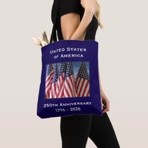 Bolso De Tela 250 Aniversario de la conmemoración Patriótica de