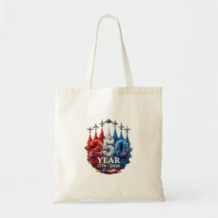 Bolso De Tela 250 años americano 250º EE. UU. patriótico 4 de ju