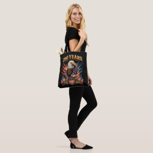 Bolso De Tela 250 años americano 250 aniversario Estados Unidos