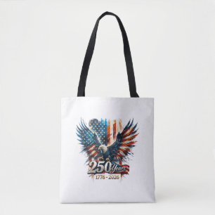 Bolso De Tela 250 Años Aniversario de América 250º Independencia