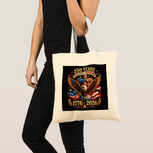 Bolso De Tela 250 Años de Águila Patriótica de Fe y Libertad