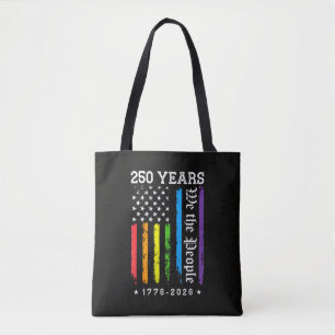 Bolso De Tela 250 años de la Bandera LGBT de orgullo del 250 ani