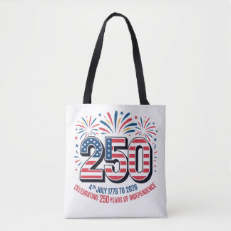 Bolso De Tela 250 Years of Independence 