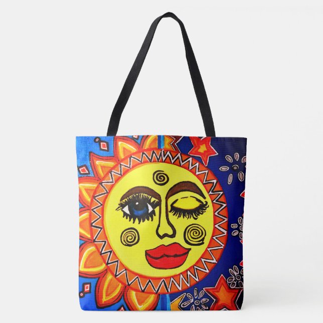 Bolso De Tela 252 - Sassy Sun - Tote Bag (Anverso)