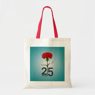 Bolso De Tela 25 de abril, la Revolución de los Claveles, Portug