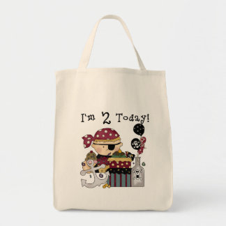 Bolso De Tela 2.ª camiseta y regalo pirata de cumpleaños