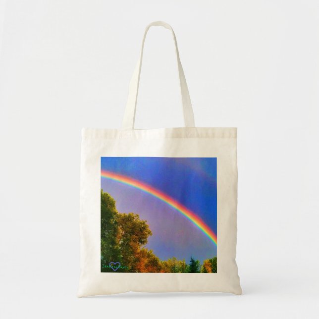 BOLSO DE TELA 2.º TOTE DE RAINBOW (Frente)