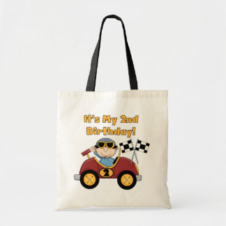 Bolso De Tela 2das camisetas y regalos del cumpleaños del coche