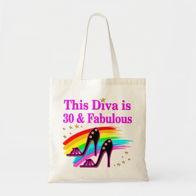BOLSO DE TELA 30.ª REINA DE MODA (Frente)
