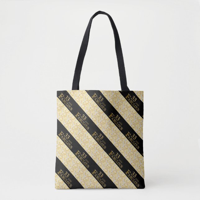 Bolso De Tela 33º Cumpleaños (Anverso)