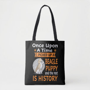 Bolso De Tela 39 Una A Tiempo Beagle Puppy