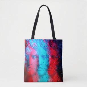 Bolso De Tela 3.ª anaglyph. Covid-mutantes. David Apollo. G