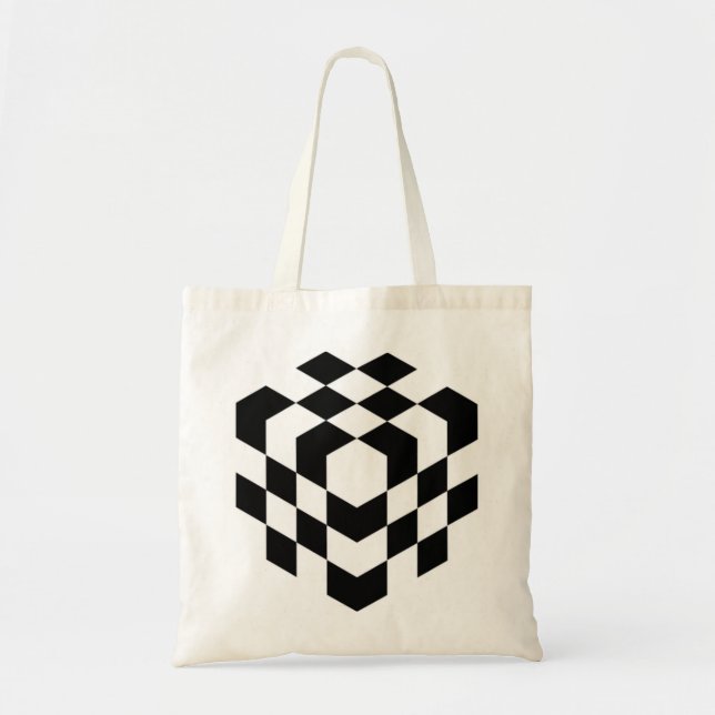 Bolso De Tela 3.ᵉʳ cubo de tablero (Frente)