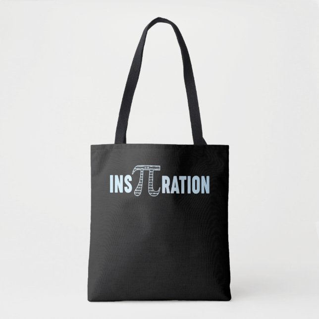 Bolso De Tela 3.14 Pi Math Physics Teacher Irrational Number Pi (Anverso)