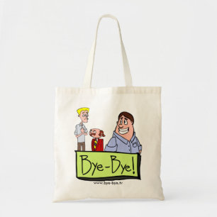 Bolso De Tela ¡3 caracteres - adiós!