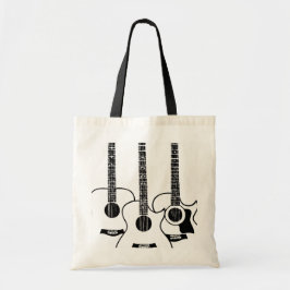 Bolso De Tela 3 guitars