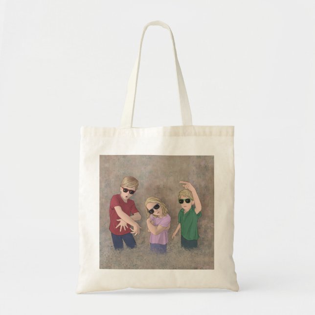 Bolso De Tela 3 Munchkins Tote Bag (Frente)