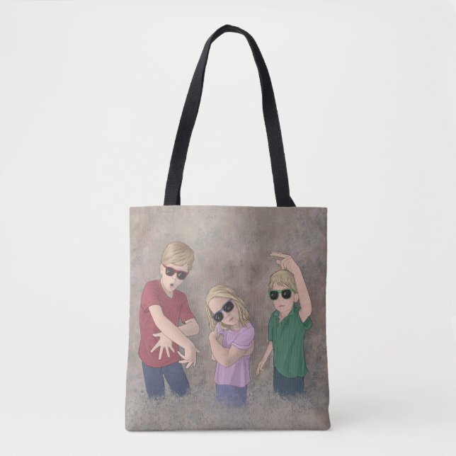 Bolso De Tela 3 Munchkins Tote Bag (Anverso)