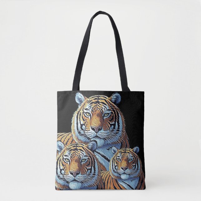 BOLSO DE TELA 3 TIGRE (Anverso)