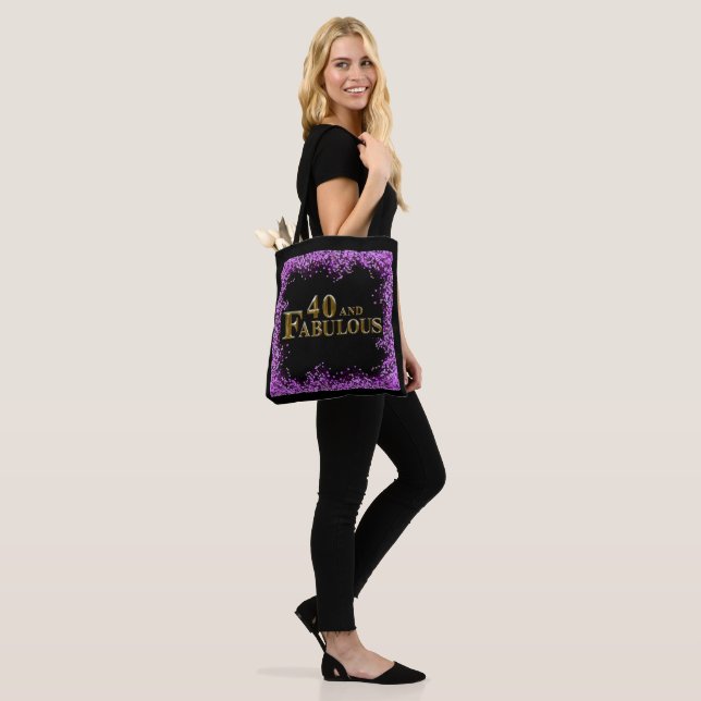 Bolso De Tela 40.º cumpleaños (Puesto)