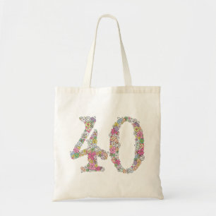 Bolso De Tela 40 Aniversario del Regalo Show Shoulder Bag